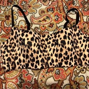 Leopard Print Lounge Bra